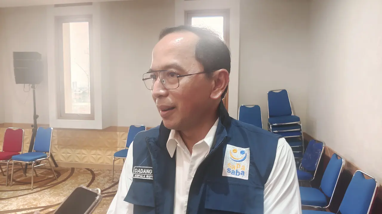 Kepala Bappeda Kota Depok, Dadang Wihana saat ditemui Liputan6.com, usai mengikuti kegiatan Renja Disdik Kota Depok di Balai Kota Depok (Liputan6.com/Dicky Agung Prihanto)