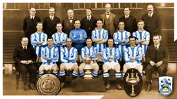 Huddersfield Town yang saat ini tengah berkompetisi di EFL Championship alias kompetisi kasta kedua di sepak bola Inggris menjadi klub pertama yang mampu menjuarai Liga Inggris tiga musim berturut-turut. Tiga musim tersebut adalah mulai 1924/1925 hingga 1926/1927. Setelah tiga gelar tesrsebut, Huddersfield tak pernah lagi menjadi kampiun Liga Inggris hingga kini. (htafc.com)