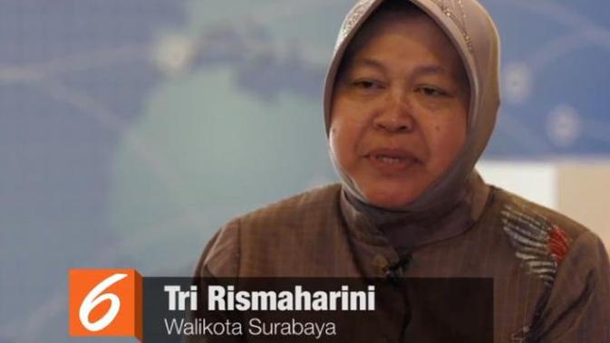 Polisi Gak Kelihatan, Wali Kota Surabaya Atur Lalu Lintas 