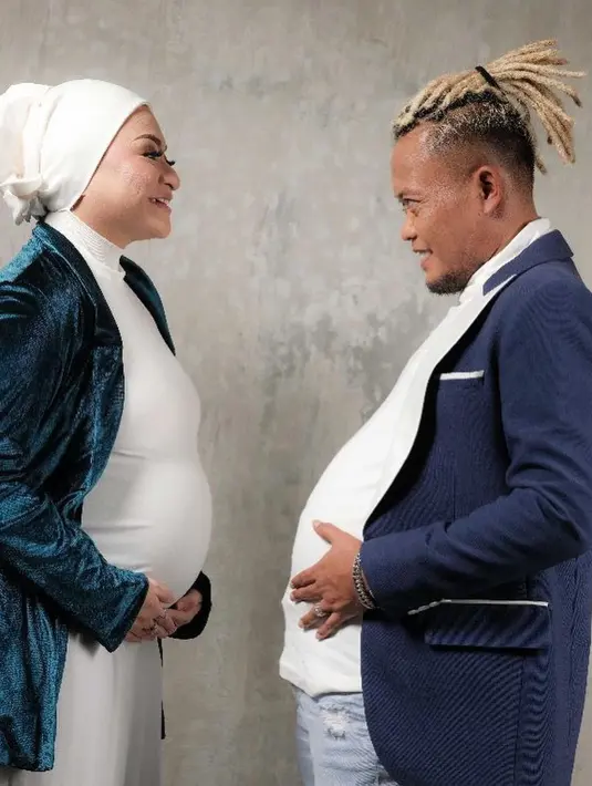 Maternity Shoot Nathalie Holscher dan Sule (Instagram/nathalieholscher)