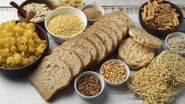 Ilustrasi makanan berbahan gluten/freepik.com/jcomp)