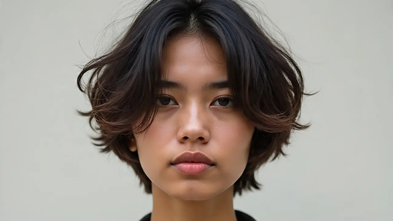 Rambut Pendek Tanpa Catok