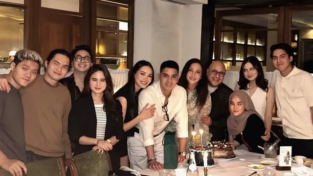 Maia Estianty di Ulang Tahun Al