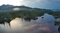 Danau Perintis Bone Bolango merupakan danau kecil yang terletak di wilayah timur Provinsi Gorontalo (Arfandi Ibrahim/Liputan6.com)