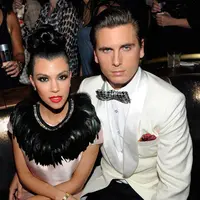 Kourtney Kardashian dan Scott Disick (AFP/Bintang.com)