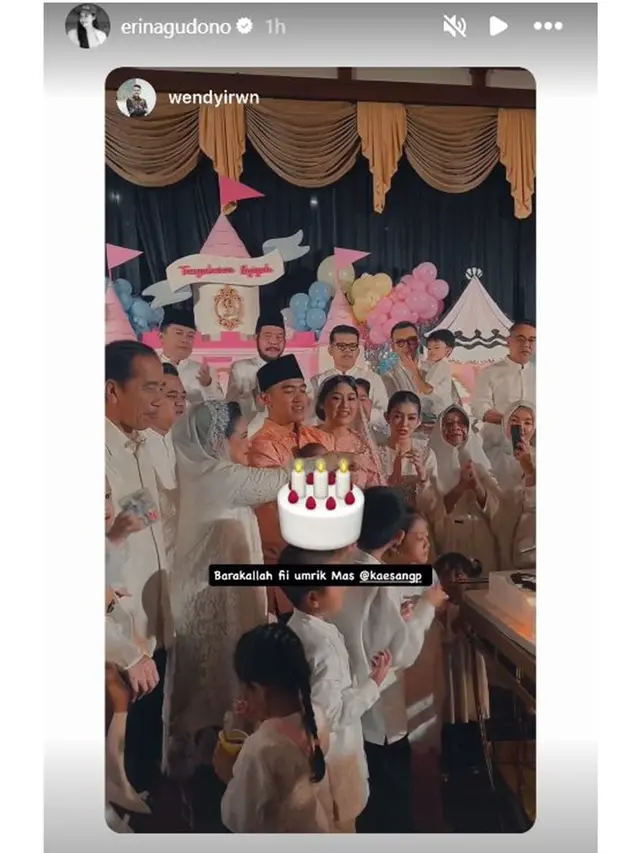 8 Potret Erina Gudono Gelar Akikah Bebingah di Solo, Bersamaan Ultah Kaesang