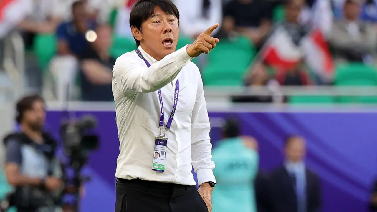 Pelatih Timnas Indonesia, Shin Tae-yong di Piala Asia 2023
