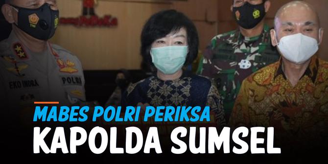 VIDEO: Kasus Sumbangan Akidi Tio, Kapolda Sumsel Diperiksa Mabes Polri