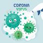 Ilustrasi Virus Corona COVID-19. (Freepik)