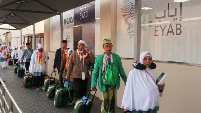 Jemaah haji akan kembali ke Indonesia melalui jalur Eyab. Darmawan/ MCH
