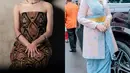 Penampilan terbaru Kahiyang di Peringatan HUT ke-78 RI mengenakan kebaya. Unik, Kahiyang memilih nuansa biru terang, kebaya bersiluet modern dipadu dengan kain wastra biru muda yang serasi. Potret Erina Gudono sebelum menikah dengan Kaesang Pangarep. Di sini, ia tampil mengenakan kain batik yang dijadikan sebagai kemben, semakin manis dengan aksesori berupa gelang dan hair-piece silver.[Foto: Instagram/ayanggkahiyang/erinagudono]