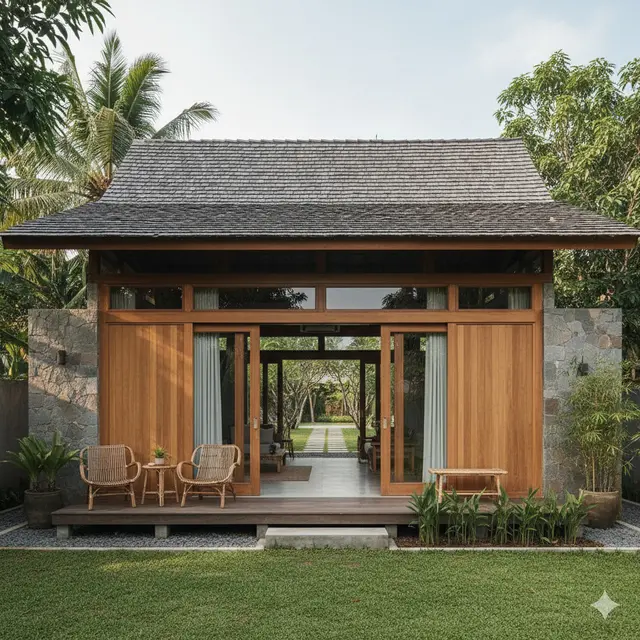 Model Rumah Minimalis di Desa