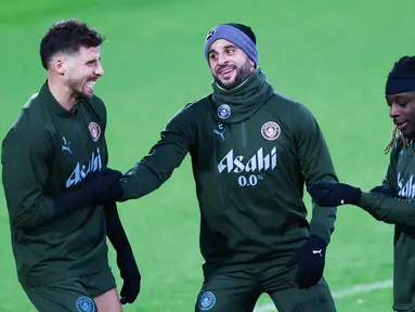 Manchester City akan menjadikan pertemuan dengan Feyenoord di Liga Champions sebagai momen kebangkitan untuk mengakhiri tren buruk. (AFP/Darren Staples)