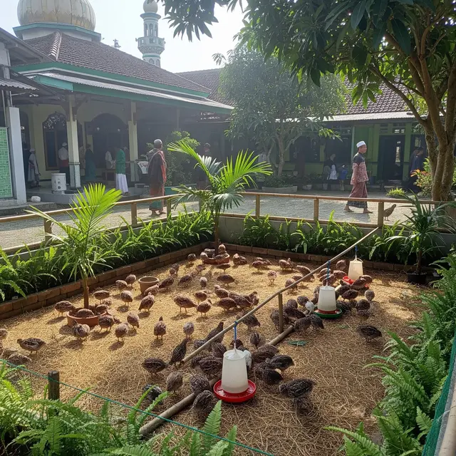 9 Ide Ternak di Area Masjid untuk Kesejahteraan Jamaah, Solusi Tingkatkan Ekonomi