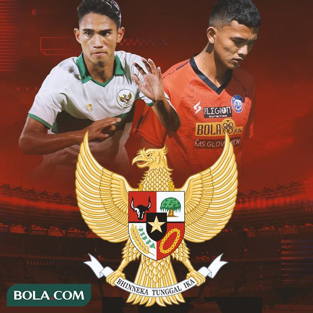 Timnas Indonesia - Marselino Ferdinan dan Achmad Figo