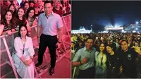 6 Potret Annisa Pohan Nonton SBY di Pestapora, Tenteng Tas Branded Rp27 Juta