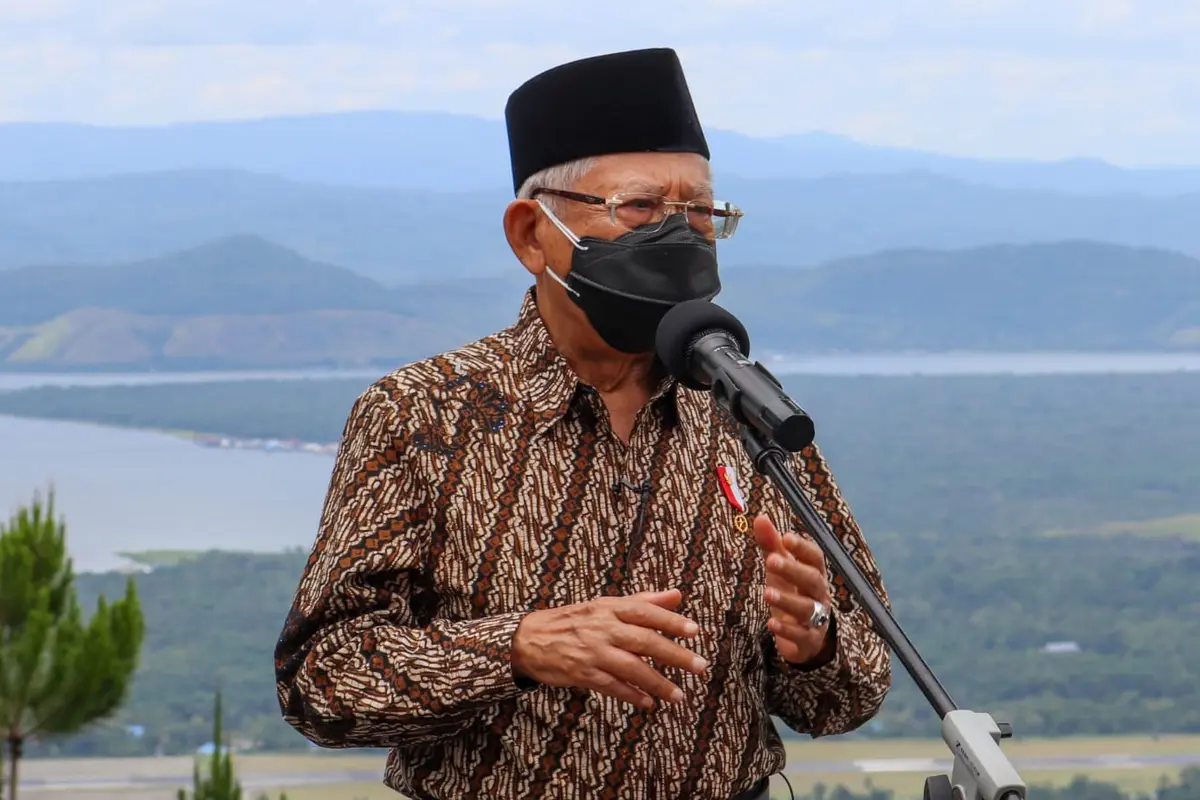 Wakil Presiden (Wapres) Ma'ruf Amin