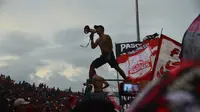 Kritik Suporter Pasoepati Usai Larangan Liga 1 Tanpa Tim Tamu (Dewi Divianta/Liputan6.com)