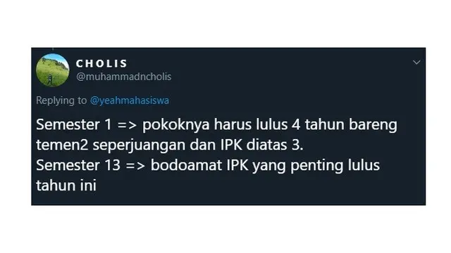 Curhatan Beda Semester Awal Dan Akhir Ini Bikin Ketawa Ngakak