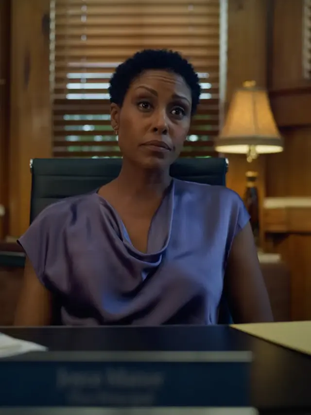 Christine Adams sebagai Joyce Manor dalam film Miller's Girl. (Foto: Dok. Lionsgate)