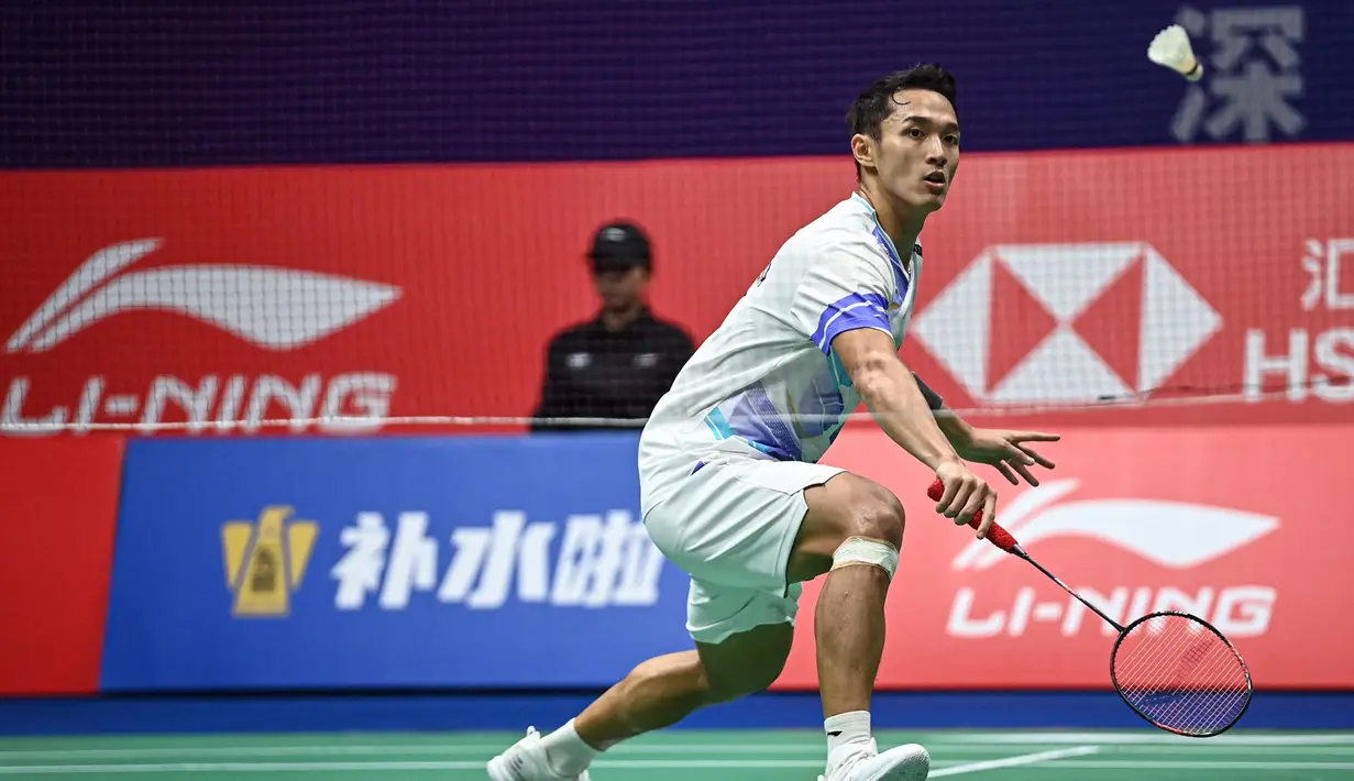 Final China Masters 2024 akan digelar pada Minggu (24/11/2024). (China OUT/STRINGER/AFP)