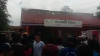 Kebakaran panti asuhan di Bogor (Liputan6.com/ Achmad Sudarno)