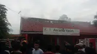 Panti Asuhan Terbakar, Puluhan Anak Yatim Dititipkan ke Warga