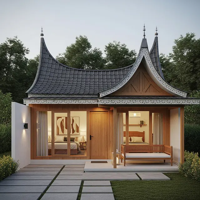 Model Rumah Sederhana Padang