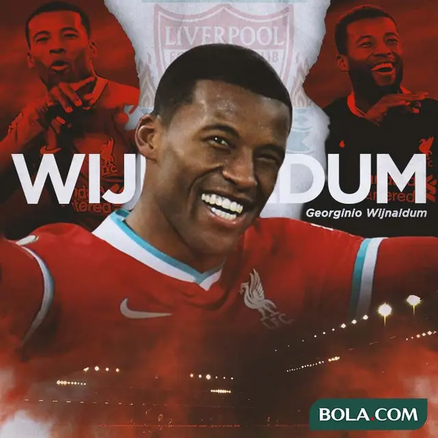 Liverpool - Ilustrasi Georginio Wijnaldum