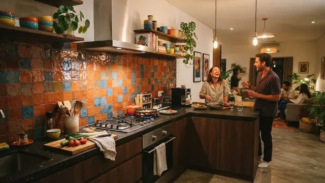 Desain Dapur Sederhana Untuk Orang Ekstrovert