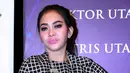 "Rasanya selalu mendebar-debar manja, karena ini ajang tertinggi insan infotainment. Saya merasa bangga tersanjung dan terhormat. Ini penghargaan saya ditahun ke-4," kata Syahrini. (Galih W. Satria/Bintang.com)