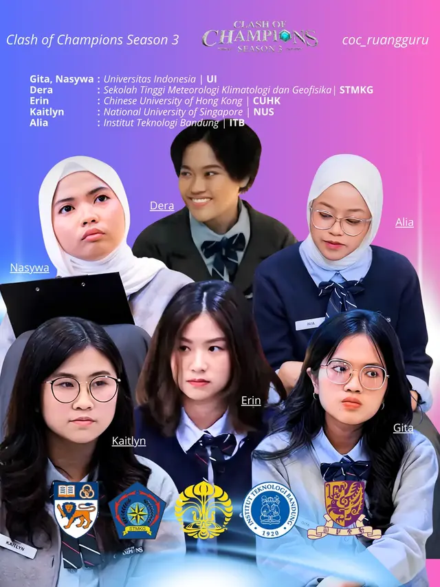 Profil Singkat Kandidat Unggulan Season 3