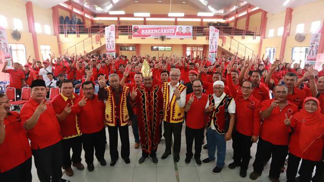 Calon Gubernur Sumatera Utara Djarot Saiful Hidayat. (Liputan6.com/Reza Efendi)