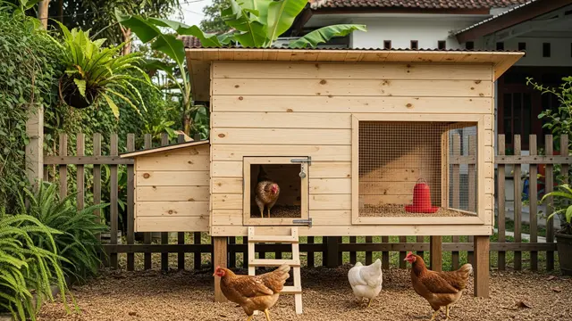 Jenis Alas Kandang Ayam Agar Tidak Bau