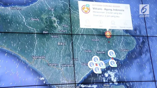 VIDEO: Hati-Hati, Gunung Agung Meletus Ini Ancamannya