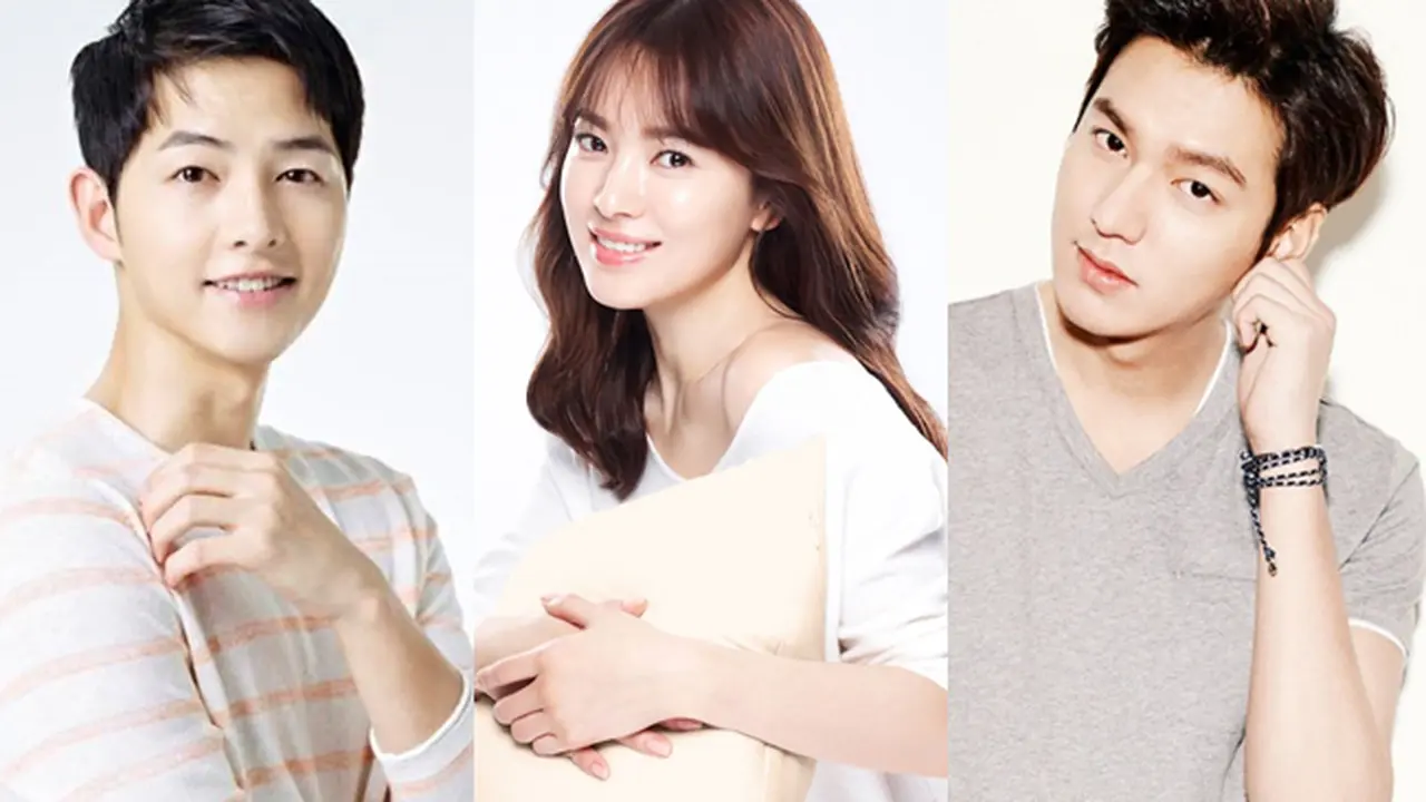 Song Joong Ki, Song Hye Kyo dan Lee Min Ho