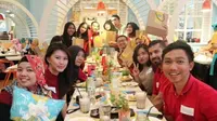 15 orang pecinta kuliner dari berbagai kalangan dipertemukan di Zomato foodie meet up