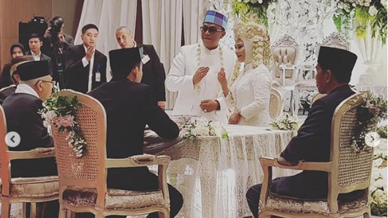 Ma'ruf Amin menikahkan putrinya
