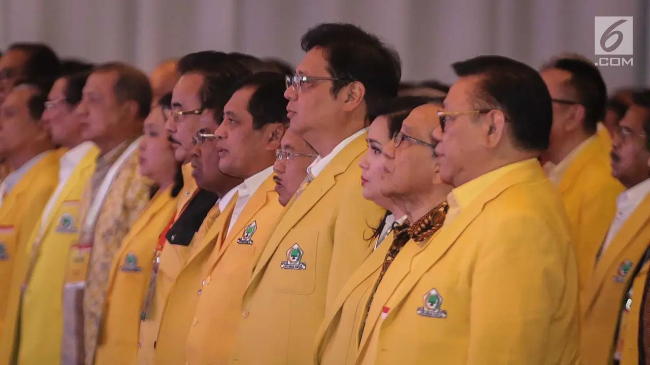 Didampingi Airlangga, Wapres Jusuf Kalla Hadiri Penutupan Munaslub Partai Golkar