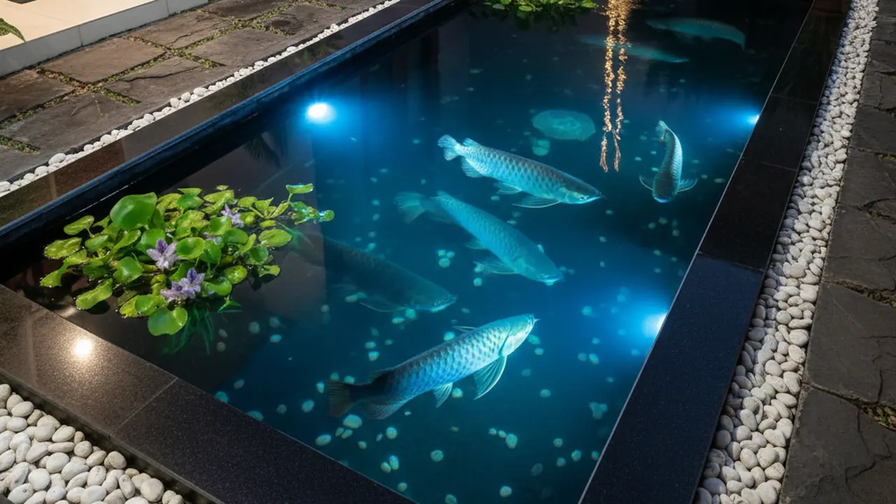 Model Kolam Ikan Minimalis Batu Alam Bikin Rumah Adem dan Estetik