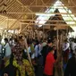 Seren Taun salah satu upacara adat masyarakat akur sunda wiwitan cigugur yang masih lestari. Foto (Liputan6.com / Panji Prayitno)