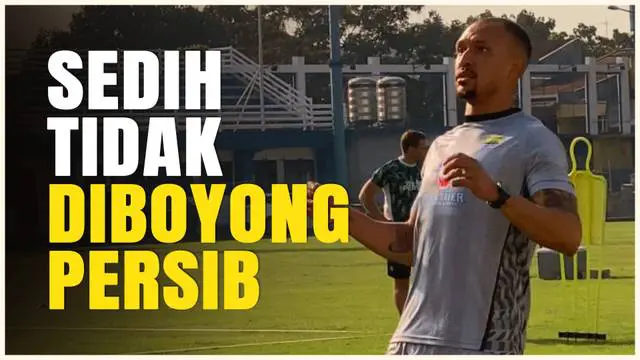 VIDEO: Gustavo Franca Sedih Tak Bisa Ikut Persib Bandung ke China Menghadapi Zhejiang