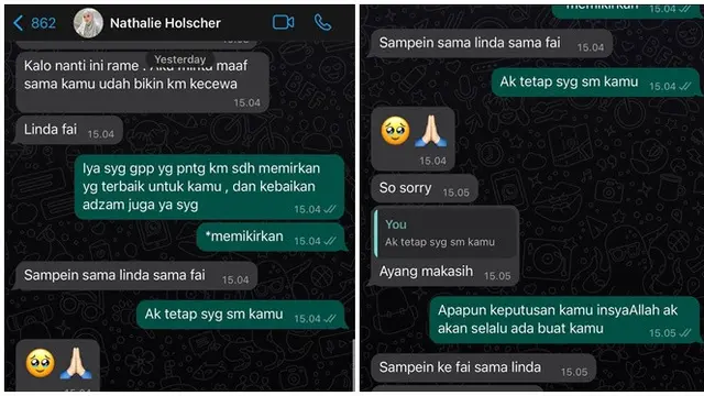 Dukungan 6 Sahabat untuk Nathalie Holscher, Minta Maaf karena Bikin Kecewa