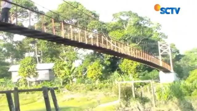 Jembatan Asa SCTV Pulihkan Akses Warga 2 Desa di Jambi