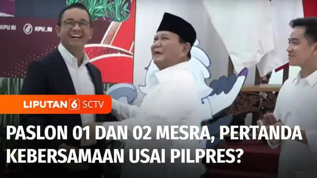KPU telah menetapkan Prabowo Subianto dan Gibran Rakabuming Raka sebagai Presiden dan Wakil Presiden terpilih 2024. Diluar penetapan, banyak sorotan yang juga menarik. Salah satunya "mesranya kubu 01 dan 02" lalu apakah tanda kebersamaan ini setelah ...