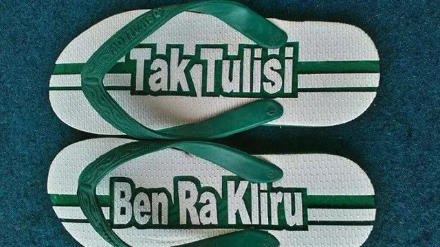 tips agar sandal jepit tak dicuri di masjid (foto: berbagai sumber)