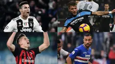 Tambahan satu gol Quagliarella saat melawan Atalanta membuat penyerang gaek Italia tersebut mengkudeta Ronaldo di puncak. Kini Quagliarella mencetak 20 gol selisih satu gol dengan Ronaldo dan Piatek. (Kolase Foto AFP)
