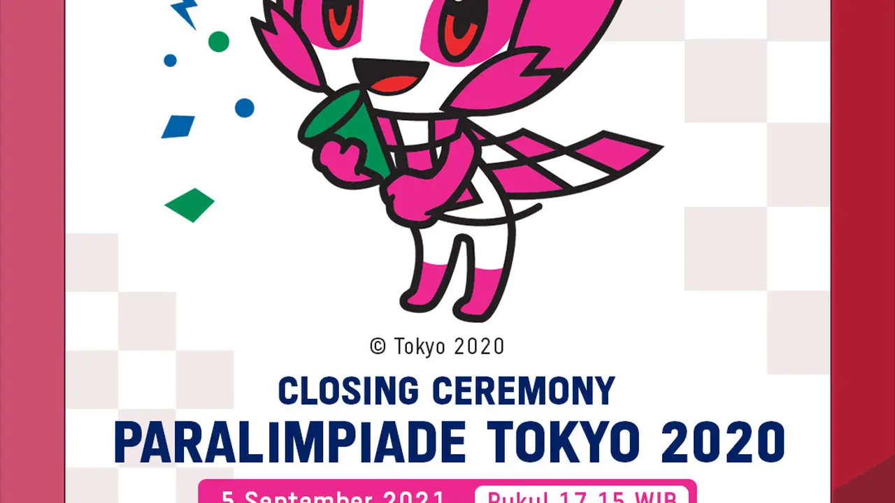 Link Live Streaming Closing Ceremony Paralimpiade Tokyo 2020 di Vidio Sore Ini, Minggu 5 September 2021
