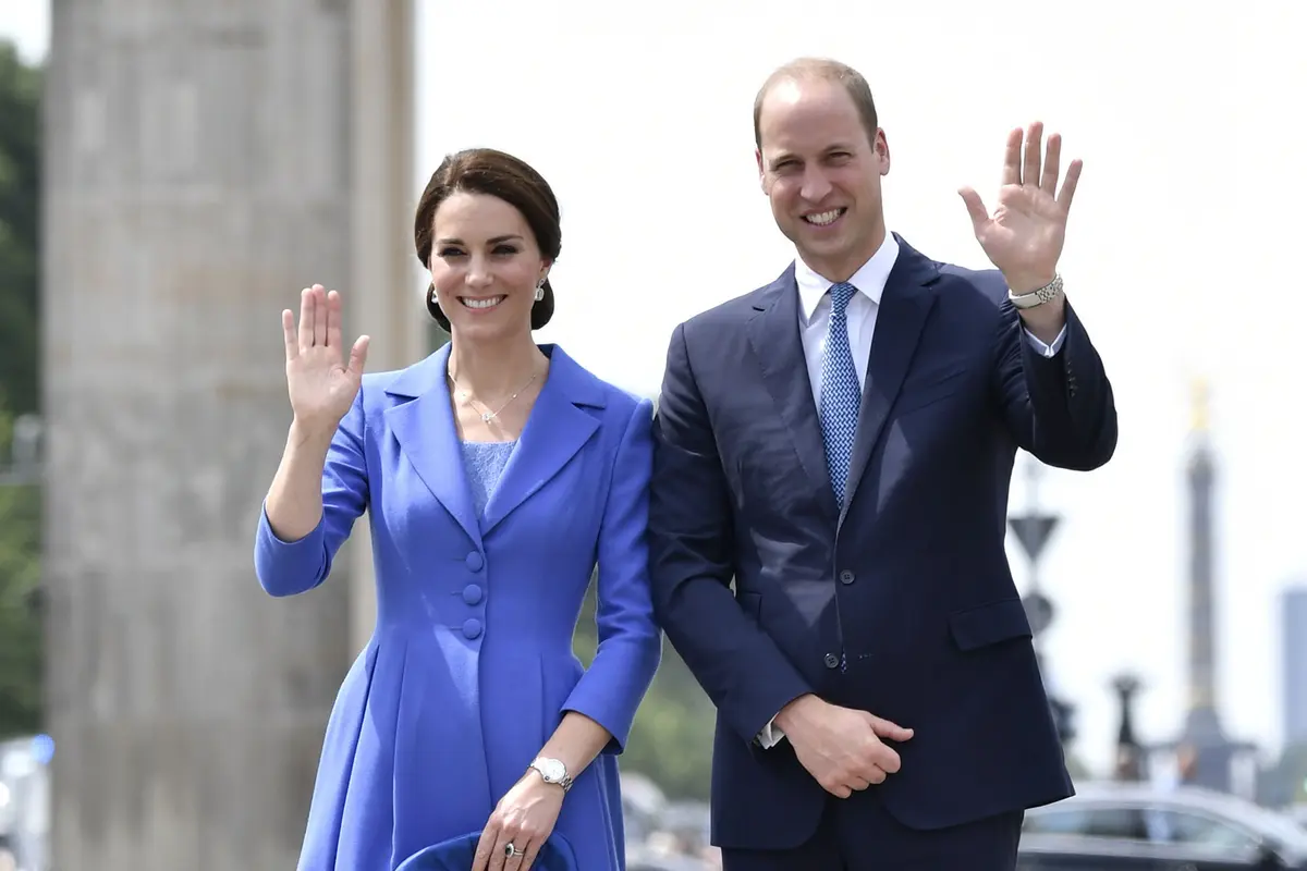 Gaya Kompak Keluarga Pangeran William dan Kate Middleton di Jerman