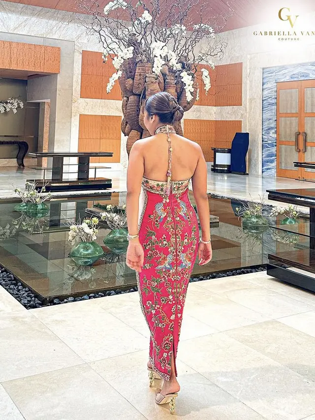 Pesona Felicia Hutapea Anak Kedua Hotman Paris, credit: @gv_gabriellavania.